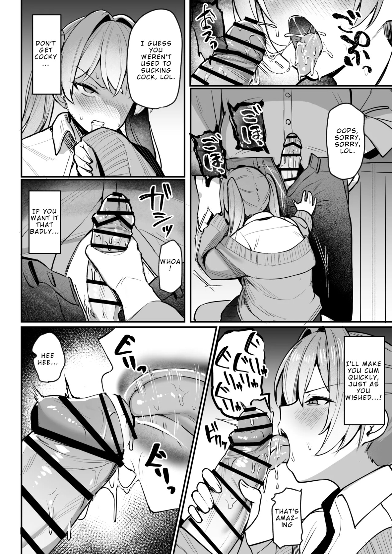 Hentai Manga Comic-Cheeky JK Who Underestimates Adults Gets ‘Taught a Lesson'-Read-11